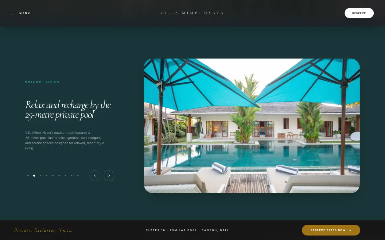 Villa Mimpi Nyata — homepage